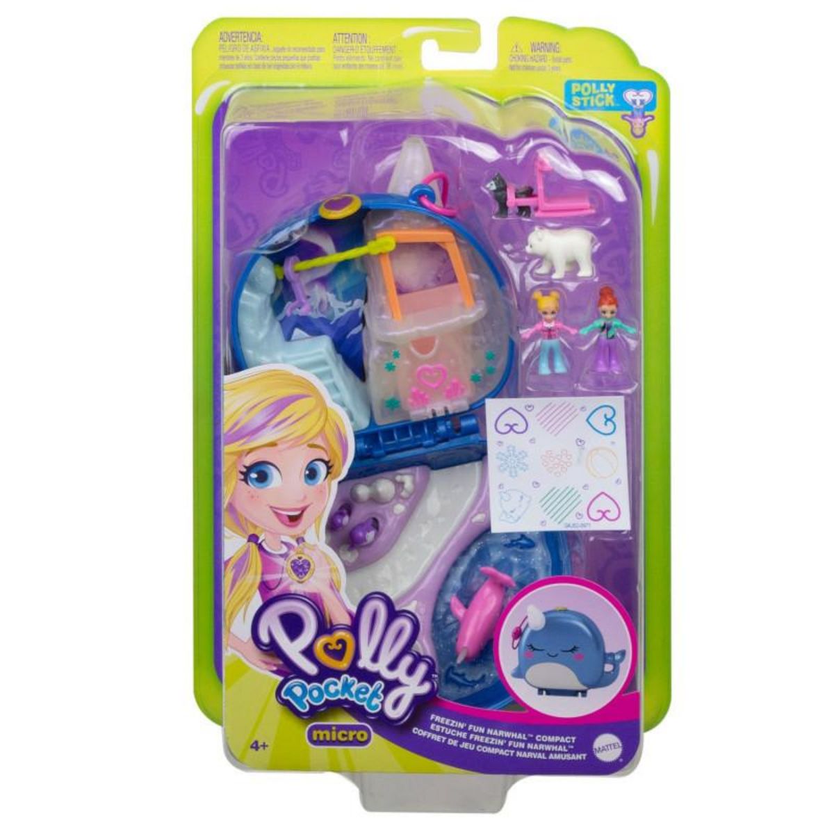 MATTEL MATTEL Polly Pocket Compact Playcase Arctic fun