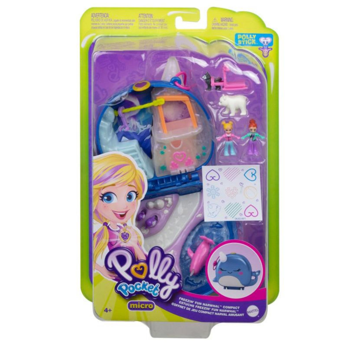 MATTEL MATTEL Polly Pocket Compact Playcase Arctic fun