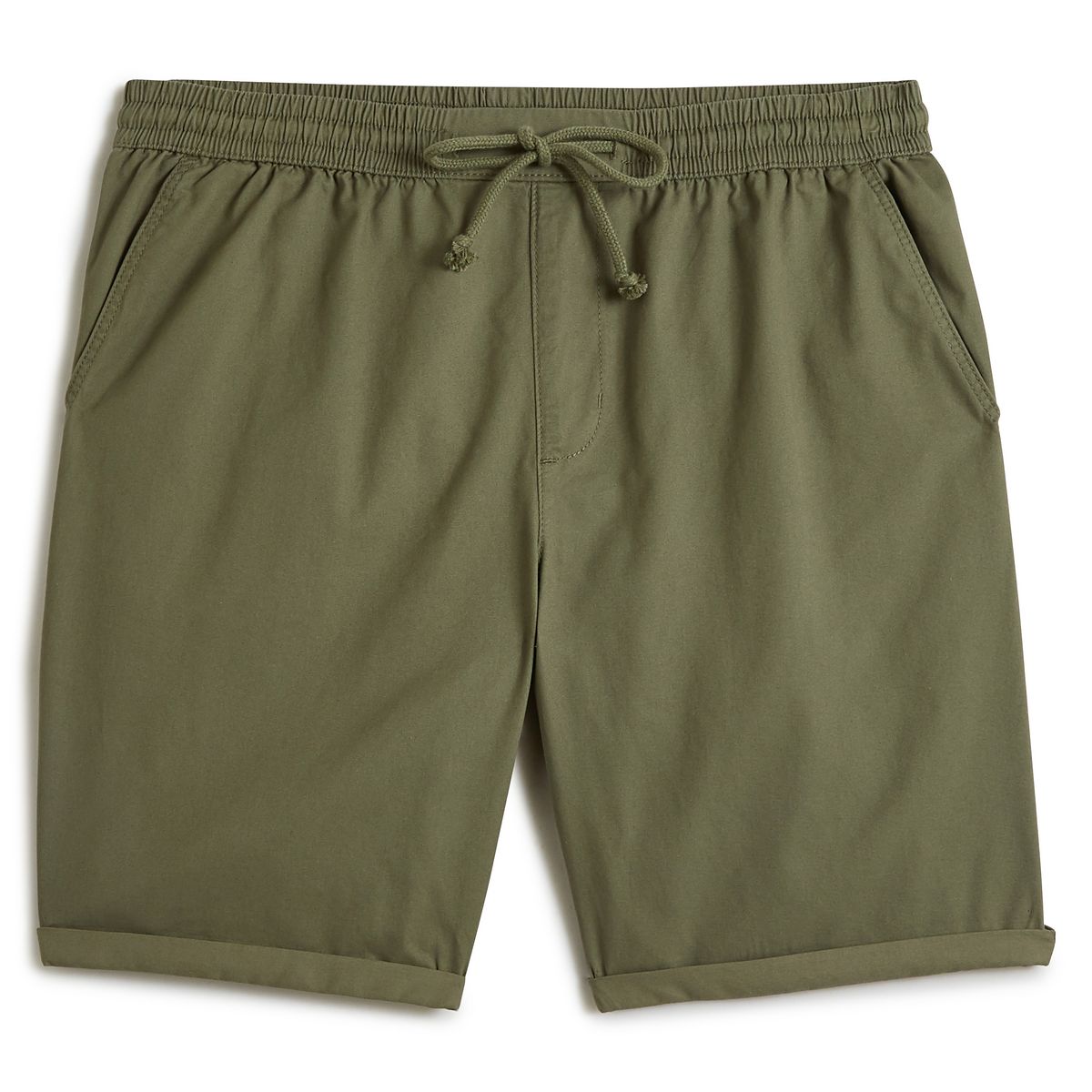 INEXTENSO Bermuda kaki en coton homme