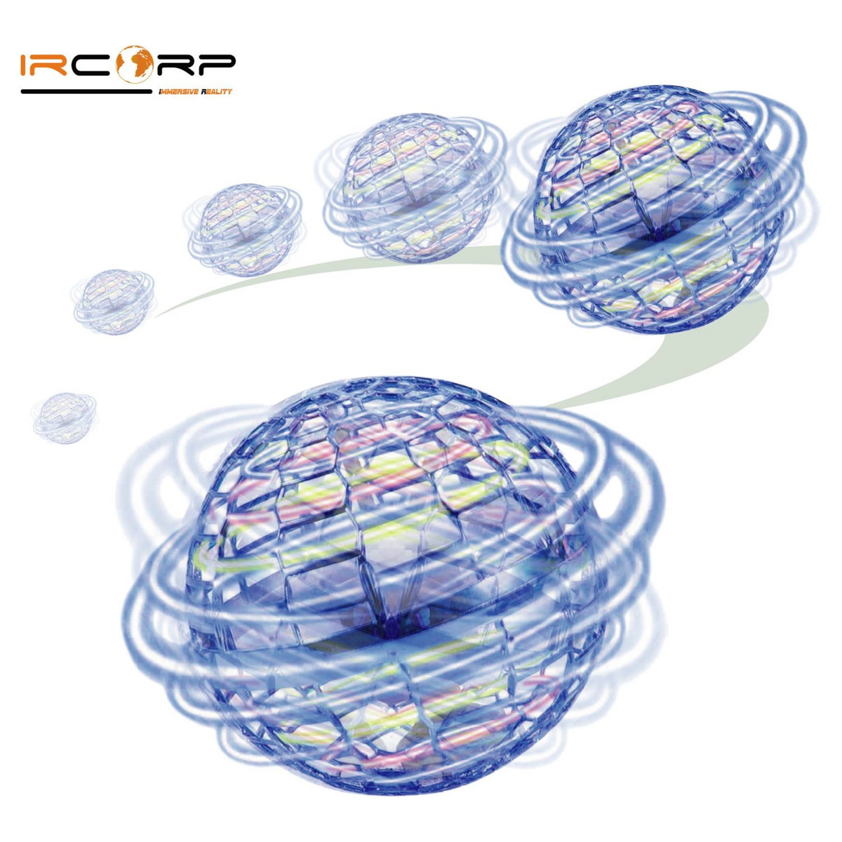 Boule volante Boomerang lumineuse radiocommandée