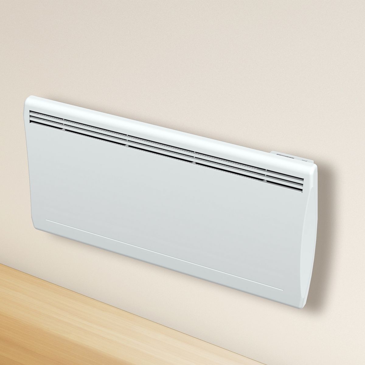 CARRERA Radiateur électrique 1500W à inertie céramique - Jets blanc / Nata