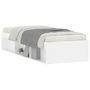 Voir la diapositive 3 : VIDAXL Cadre de lit sans matelas blanc 75x190 cm