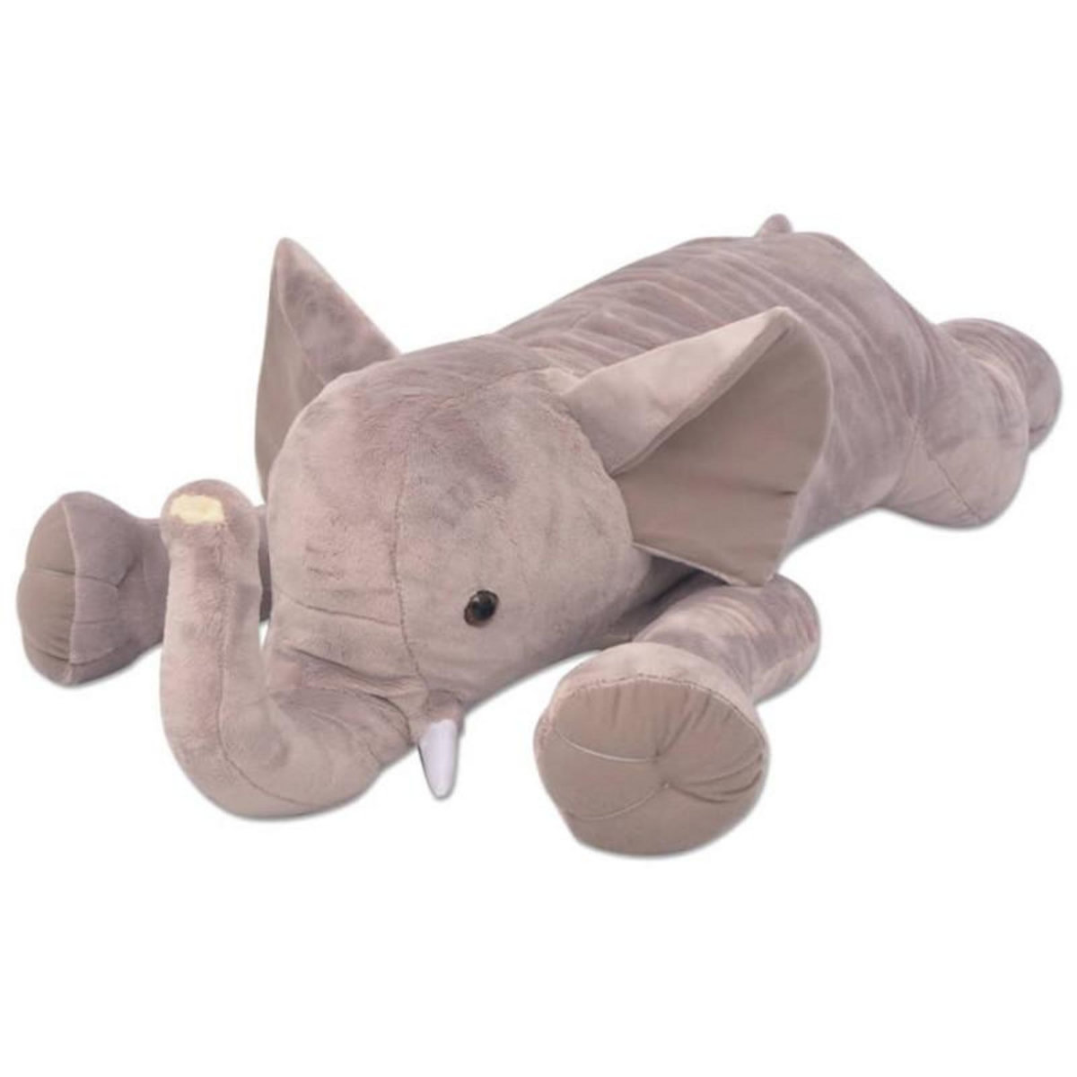 VIDAXL Éléphant jouet en peluche XXL 95 cm