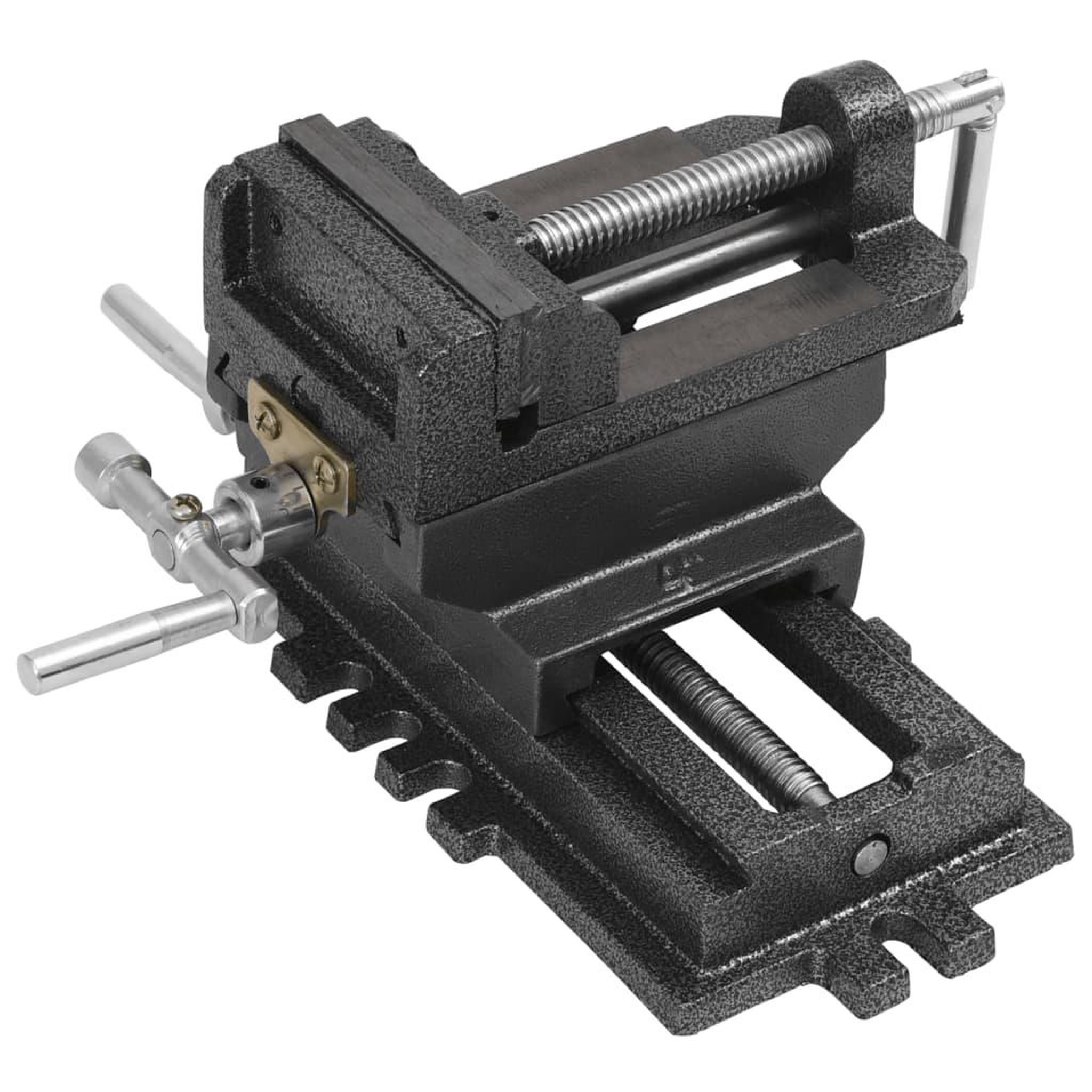 Voir la diapositive 5 : VIDAXL Etau de perceuse a pression manuelle 78 mm