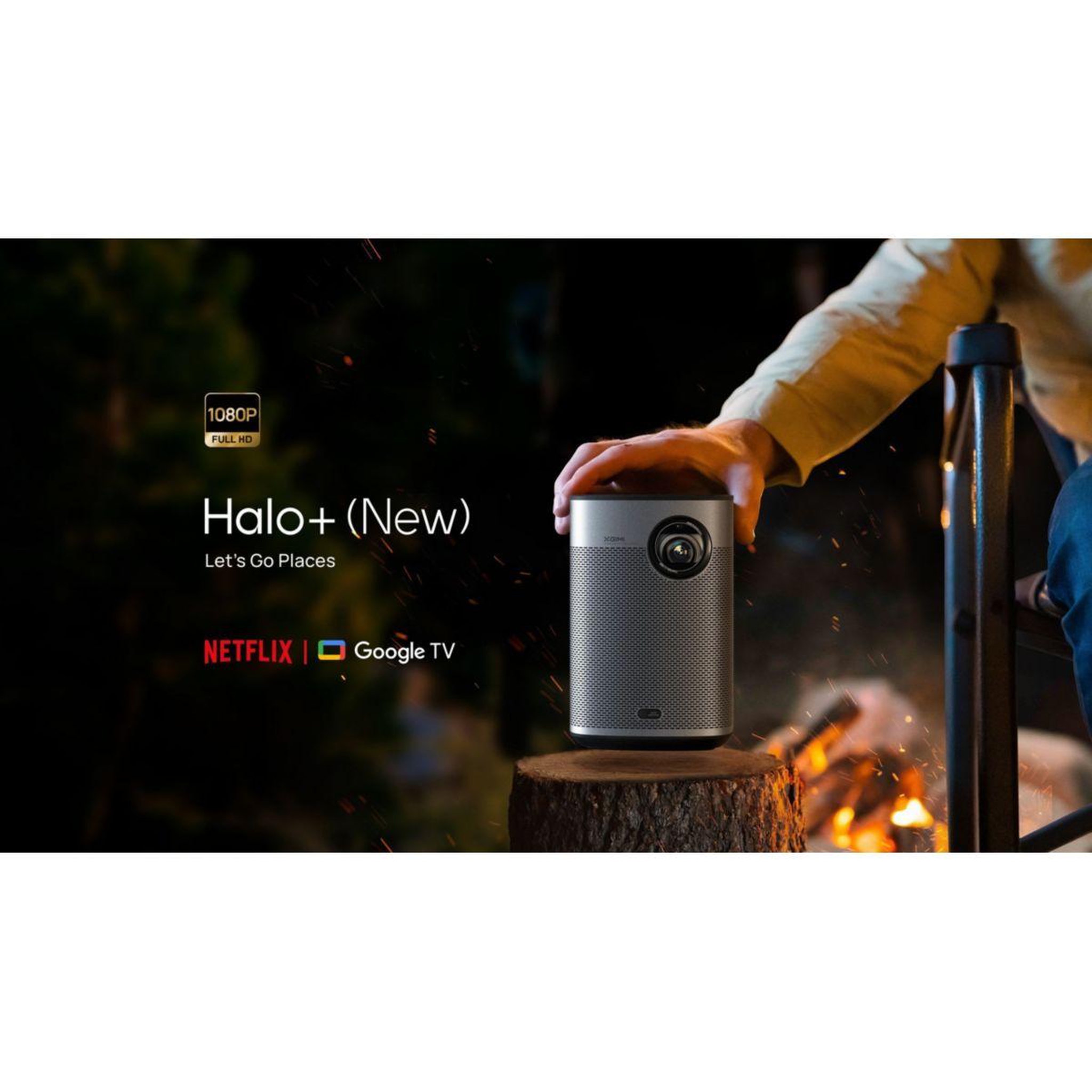 Voir la diapositive 2 : XGIMI Vidéoprojecteur portable halo+ google tv intégré