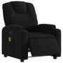 Voir la diapositive 3 : VIDAXL Fauteuil de massage inclinable electrique Noir Tissu