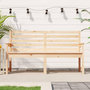 Voir la diapositive 1 : VIDAXL Banc de jardin 159,5x48x91,5 cm bois massif de pin