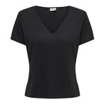 JACQUELINE DE YONG T-Shirt Noir Femme JDY Dora. Coloris disponibles : Noir