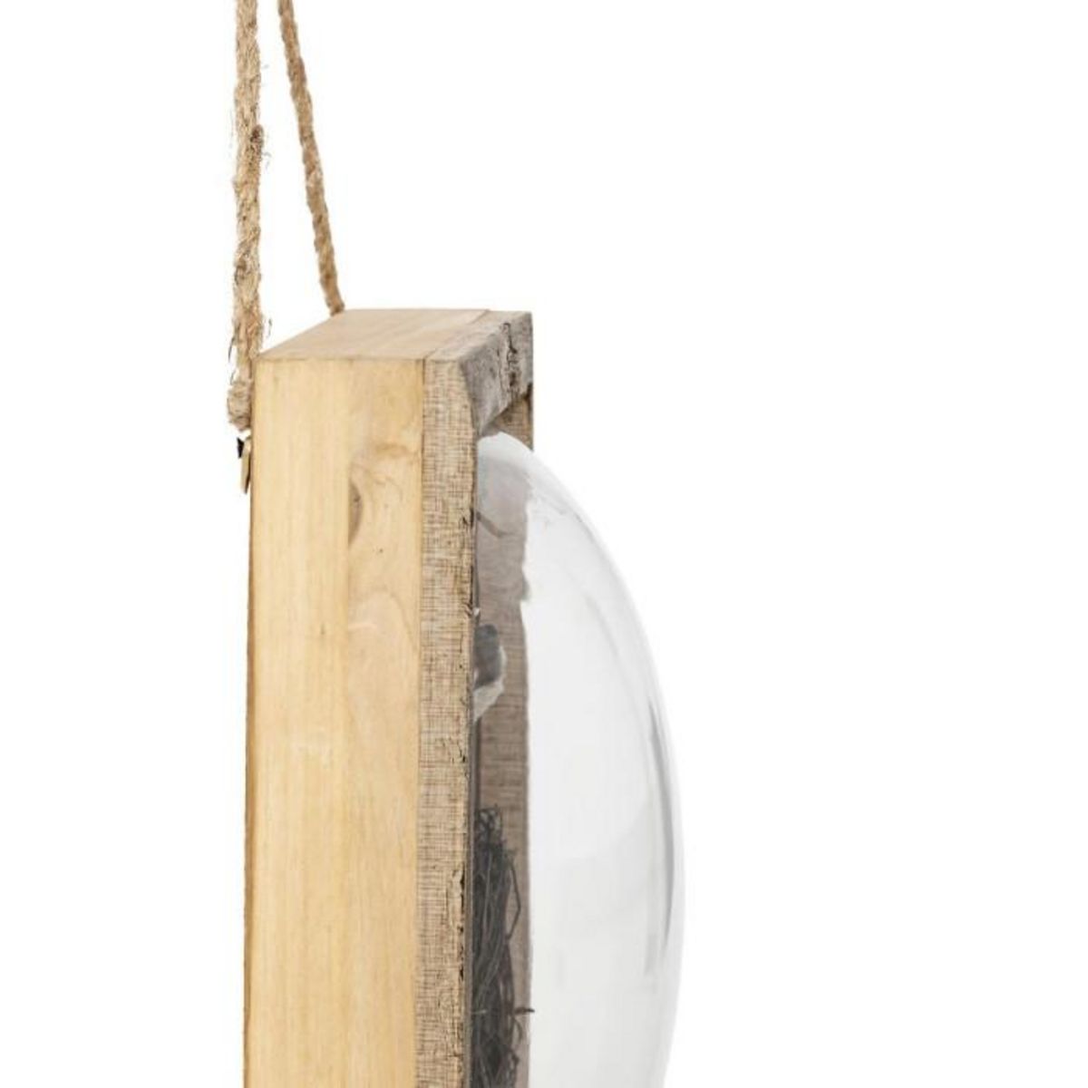 ATMOSPHERA Décoration Murale Bombée  Jolan  37cm Marron