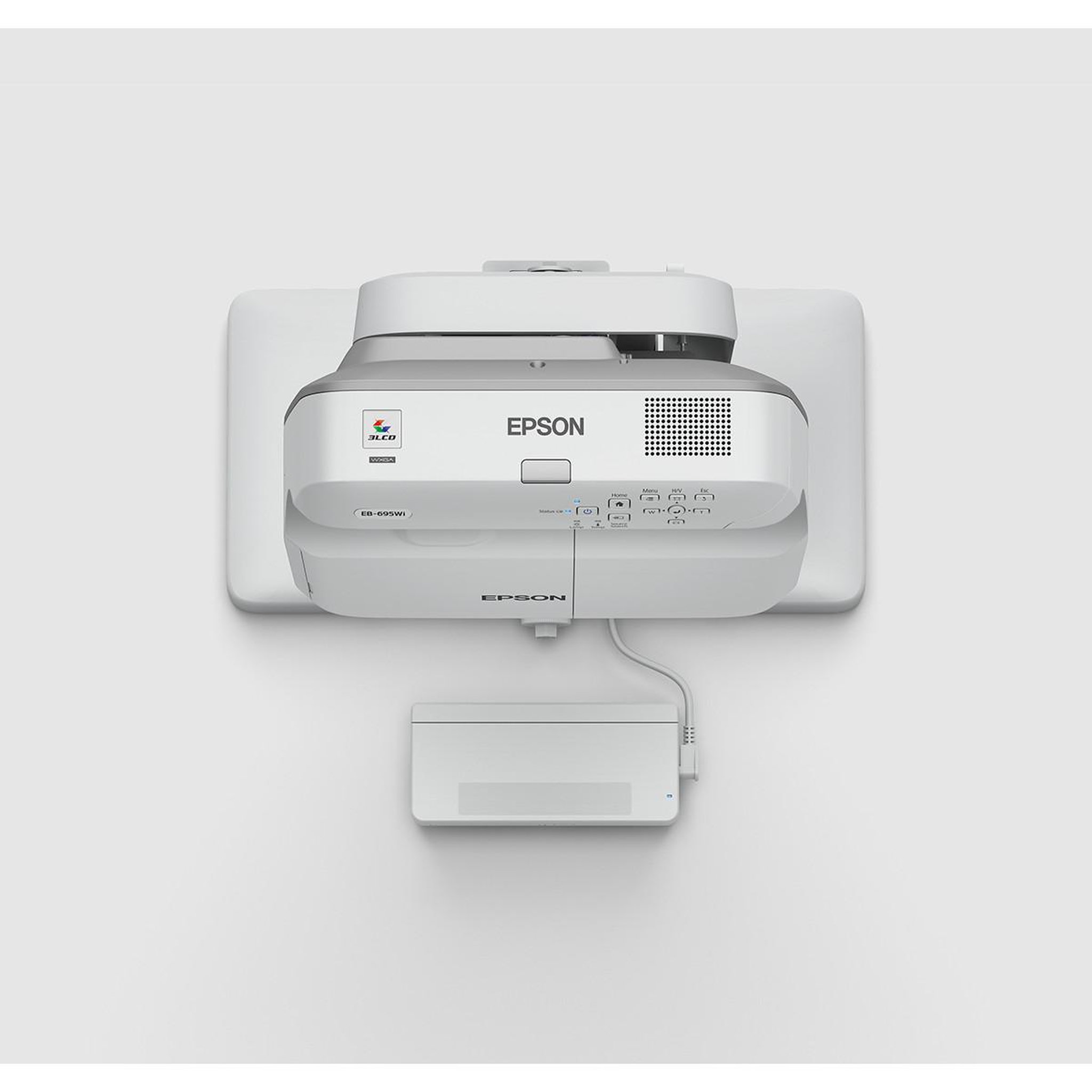 Voir la diapositive 3 : Epson Epson eb-695wi projecteur à focale ultra courte 3500 ansi lumens 3lcd wxga (1280x800) blanc, gris