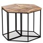 Voir la diapositive 5 : VIDAXL Table basse Bois de manguier massif 56x48x40 cm