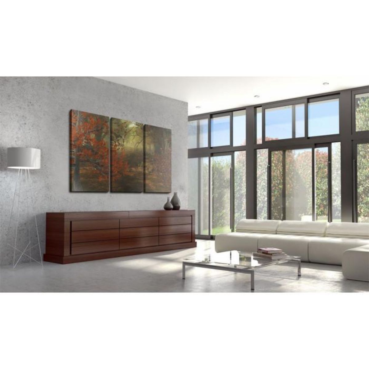 Paris Prix Tableau Imprimé 3 Panneaux  Bosquet