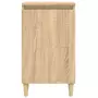VIDAXL Table de chevet chene sonoma 40x35x70 cm bois d'ingenierie