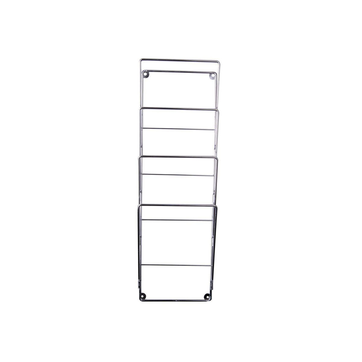 PRESENT TIME Porte-Revues mural élégant en acier