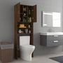 Voir la diapositive 4 : VIDAXL Meuble pour machine a laver Chene marron 64x25,5x190 cm