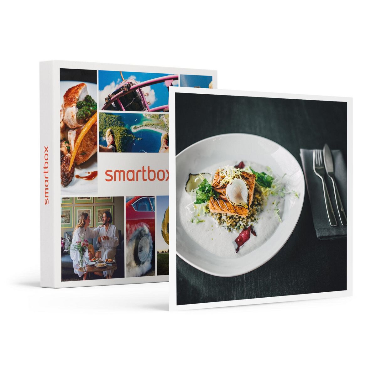 Smartbox Carte Cadeau Gastronomie - 40€ - Coffret Cadeau Multi-thèmes