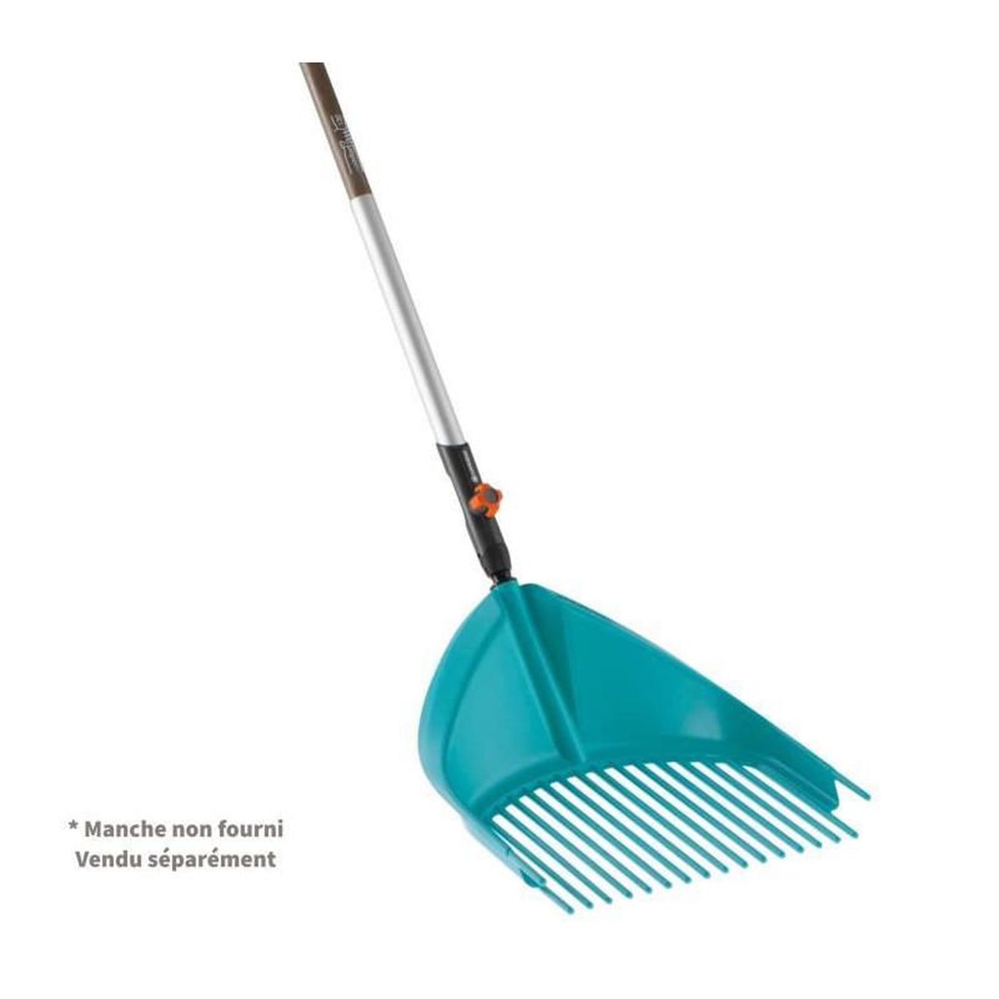Voir la diapositive 2 : Gardena GARDENA Rateau-pelle 3 en 1 36cm Combisystem - Plastique solide renforce - 16 dents - Multi-usages - Garantie 25 ans 3120-20