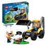 Voir la diapositive 2 : LEGO City 60385 La pelleteuse de chantier, Jouet Engin de Chantier, Jeu de Construction de Véhicules