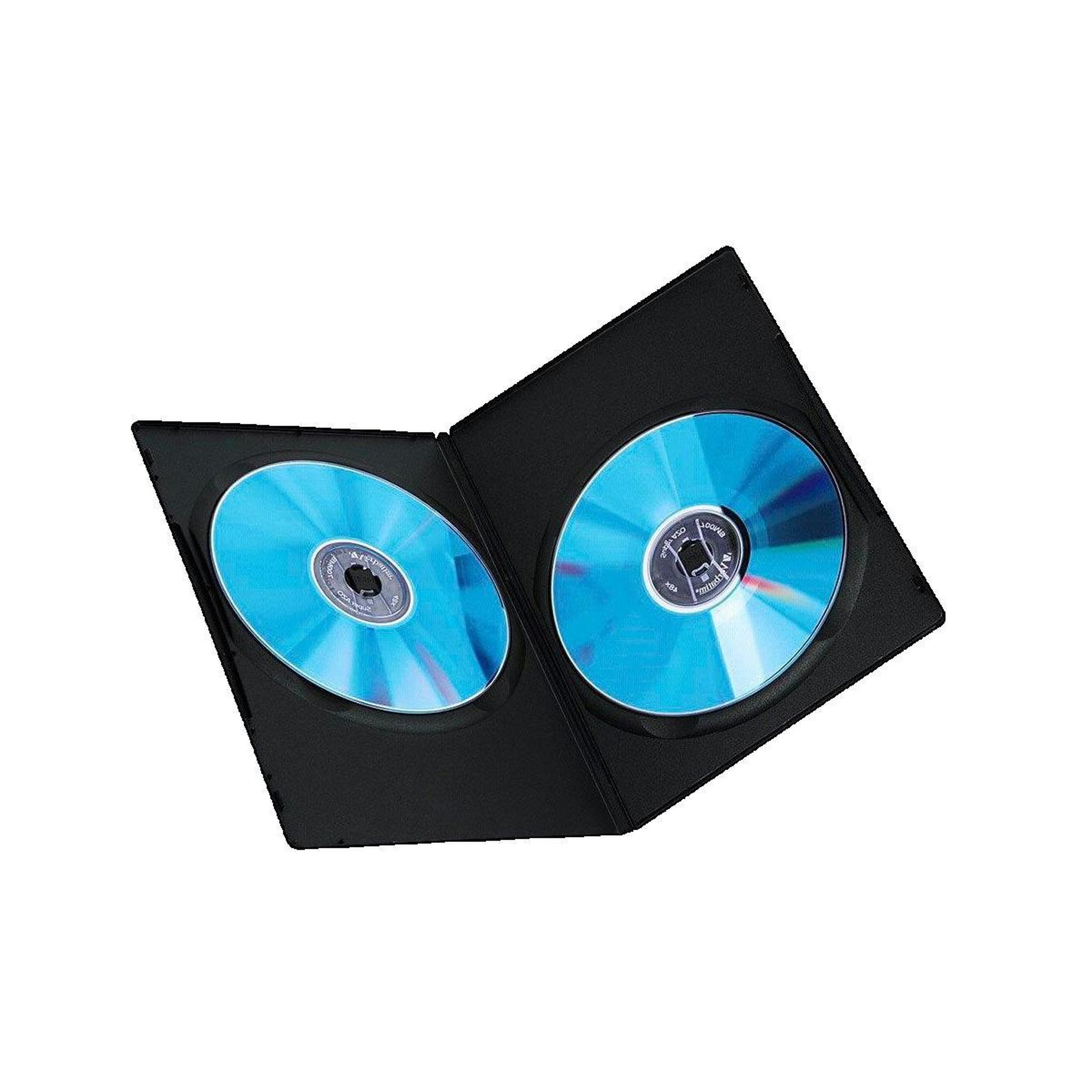 Voir la diapositive 2 : Hama Boîtiers DVD slim Hama Pack de 10 noir