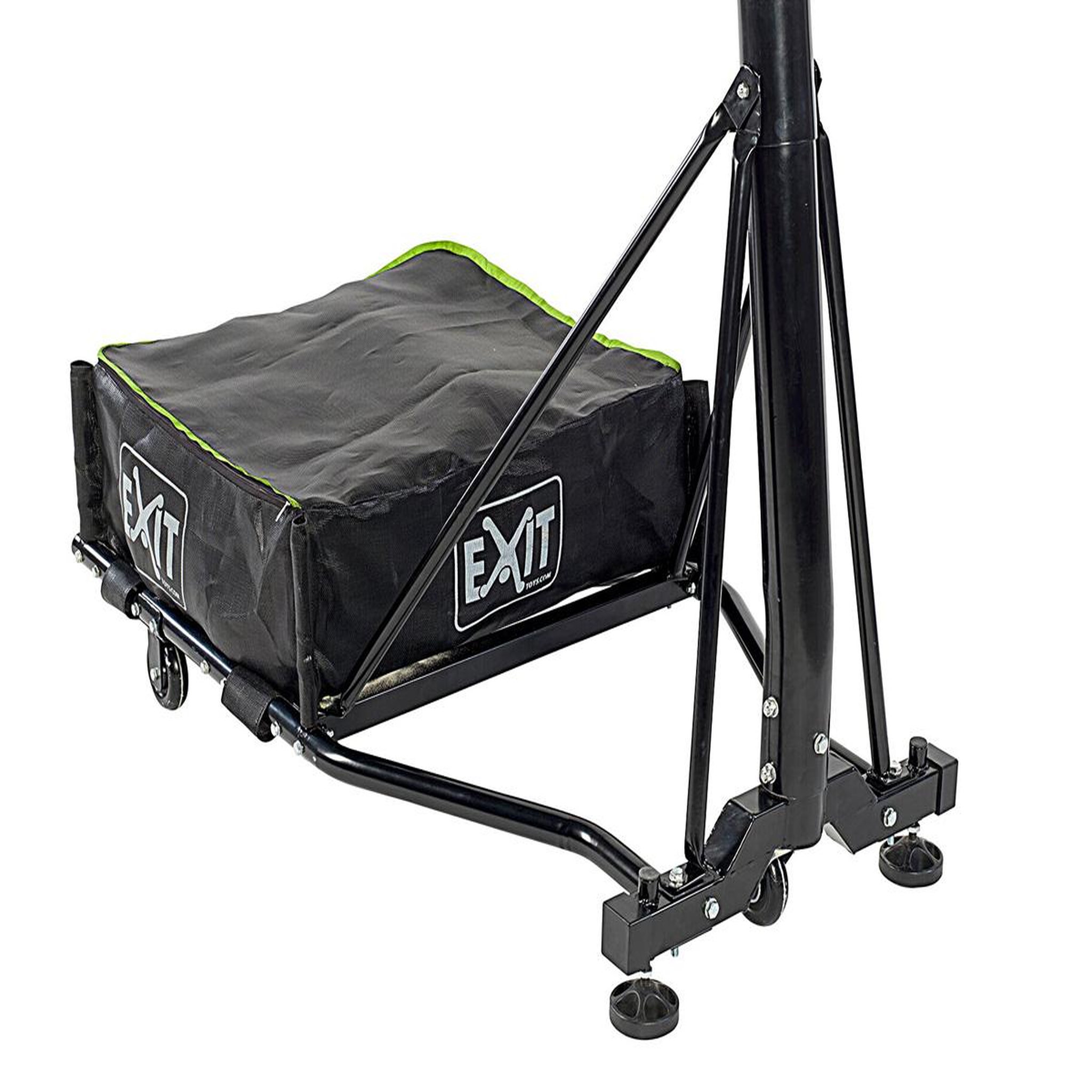 Voir la diapositive 5 : EXIT TOYS Panier de basket mobile à roulettes avec cercle dunk galaxy - exit toys
