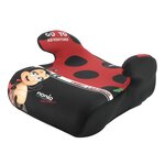 NANIA Alpha Réhausseur bas voiture enfant, 6-12 ans, 126-150 cm, Réhausseur Siège Auto, Compact et Léger (< 1 kg), Installation avec la Ceinture de Sécurité)