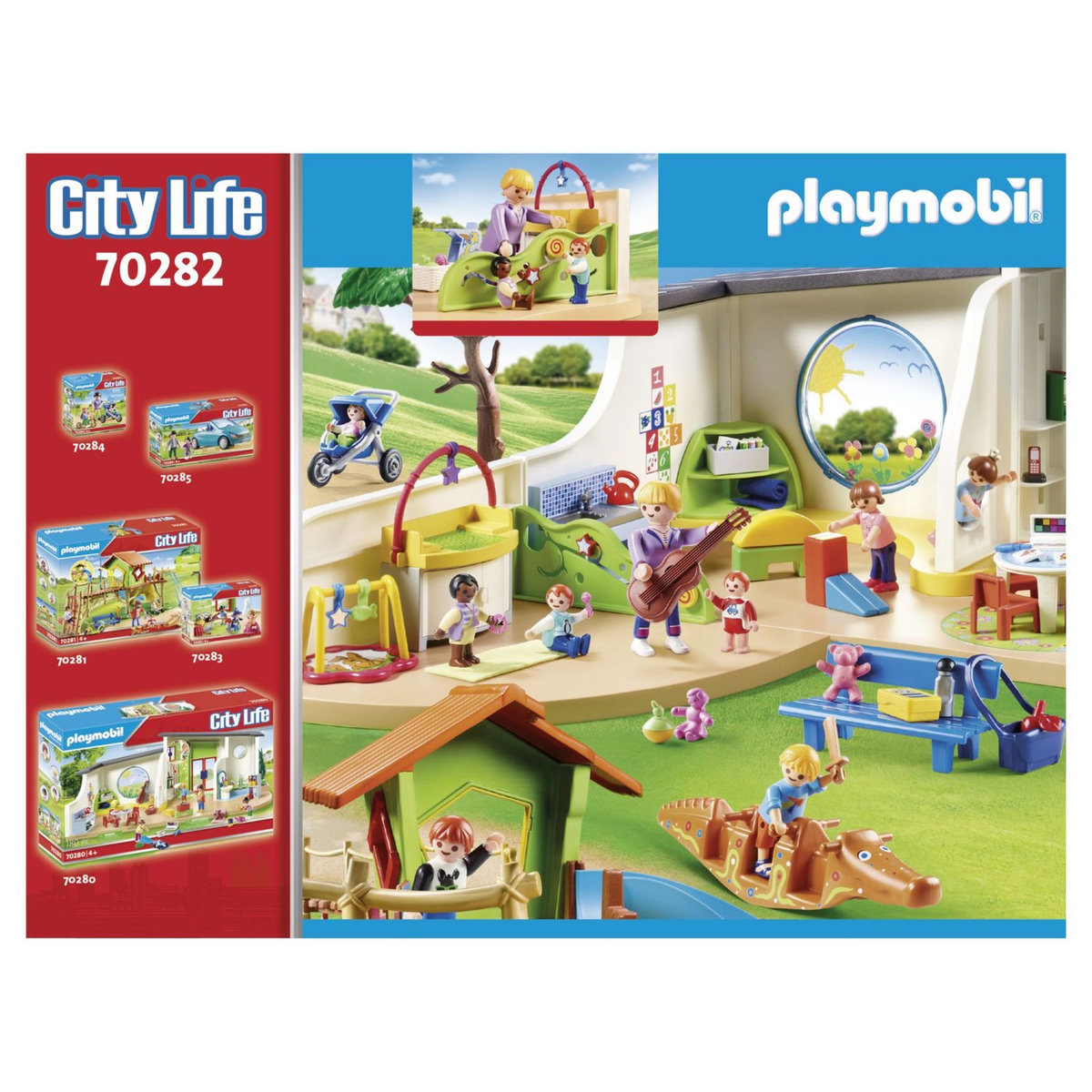PLAYMOBIL 70282 - City Life - Espace crèche pour bébés