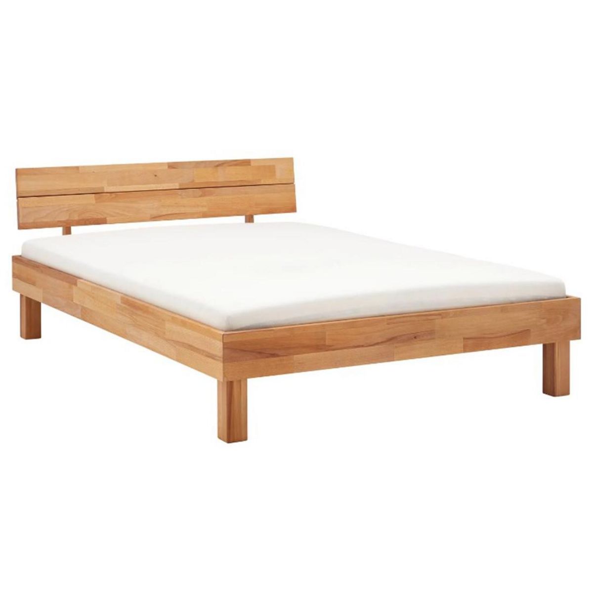 LISA DESIGN Bonnie - cadre de lit - 140x200 cm - chêne massif