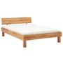 Voir la diapositive 3 : LISA DESIGN Bonnie - cadre de lit - 140x200 cm - chêne massif
