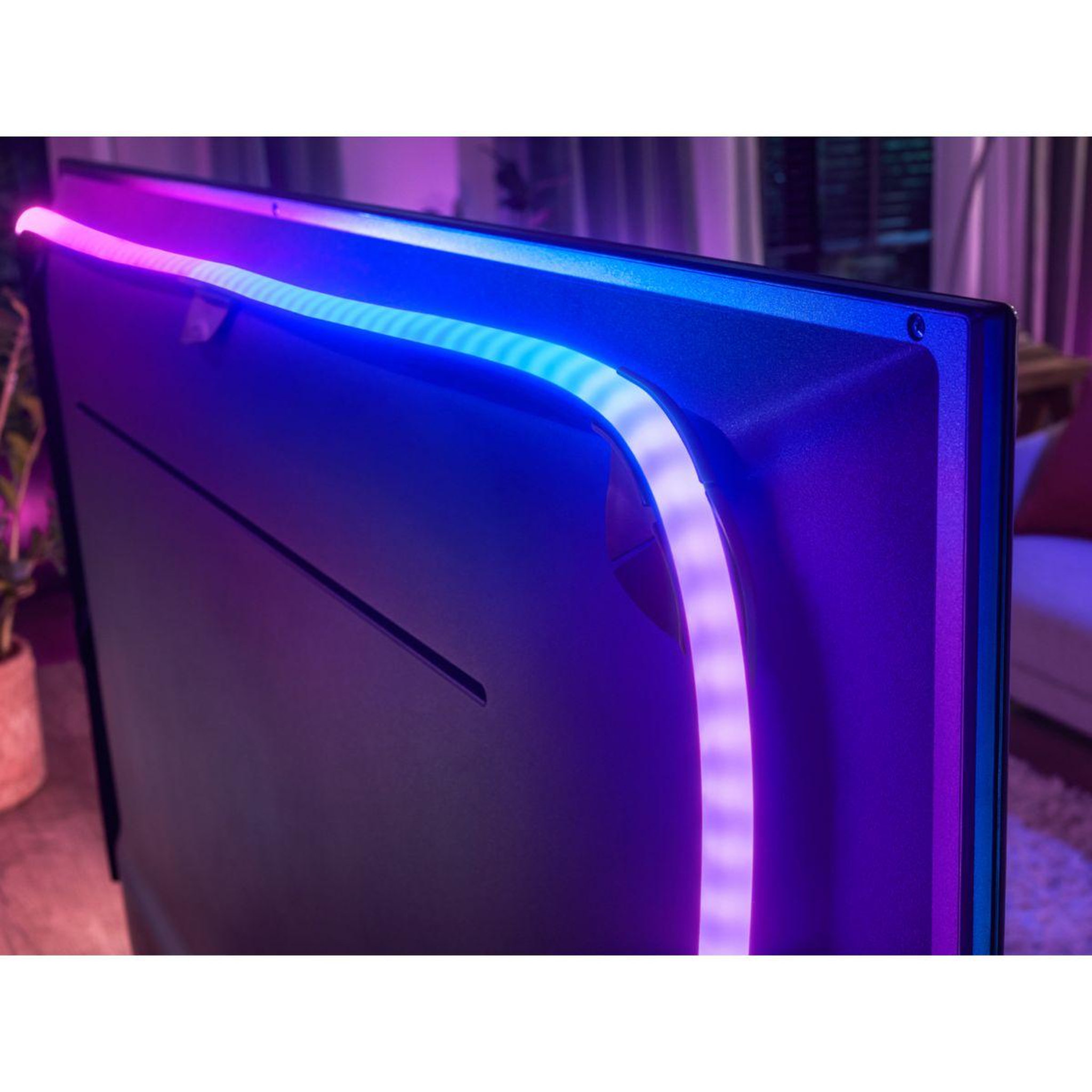Voir la diapositive 5 : PHILIPS HUE Ruban LED Play Gradient TV75'' White&Color Ambianc