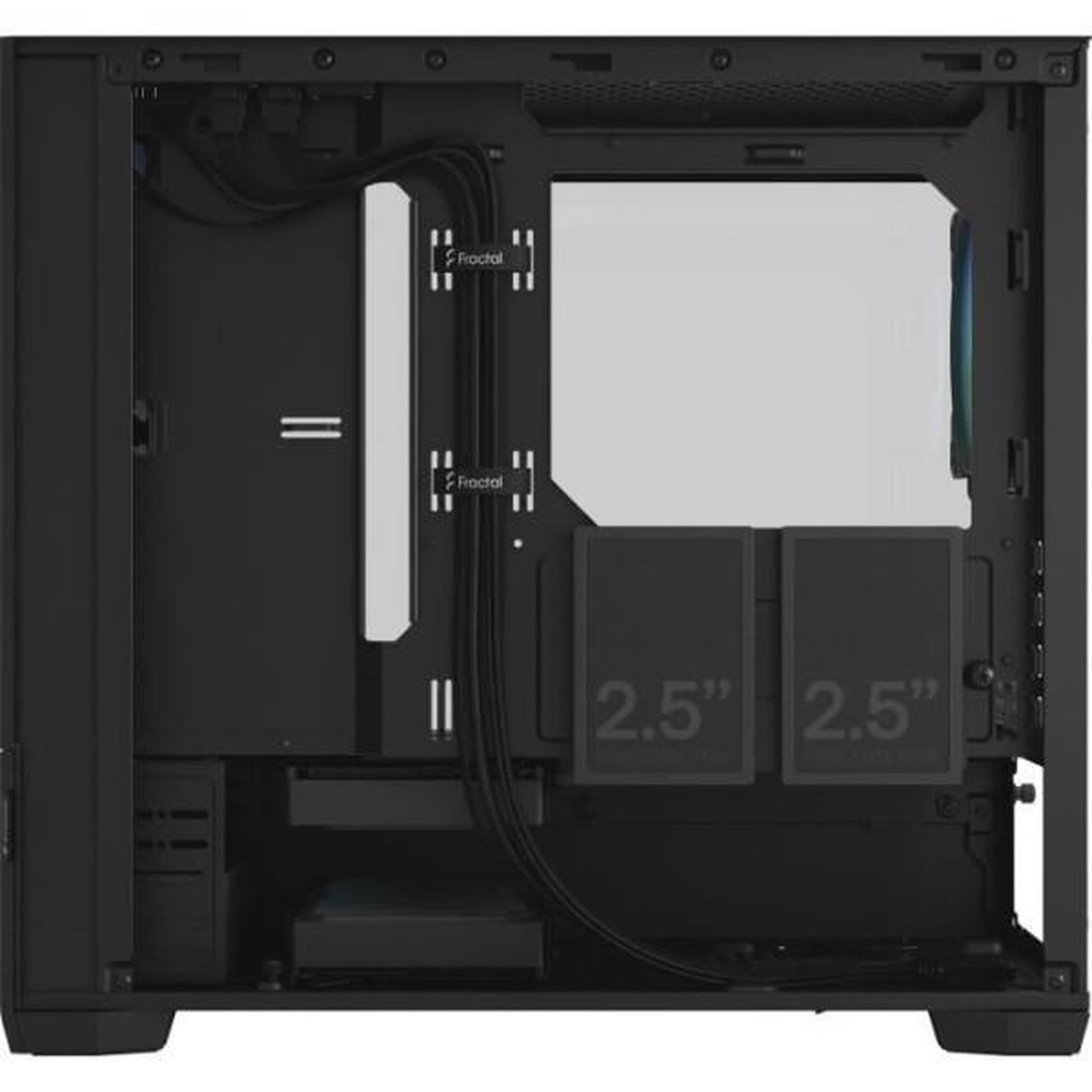 Voir la diapositive 4 : Fractal Design FRACTAL DESIGN - Pop Mini Air RGB Black TG - Boîtier PC - Noir (FD-C-POR1M-06)