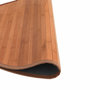 Voir la diapositive 4 : VIDAXL Tapis rond marron 80 cm bambou