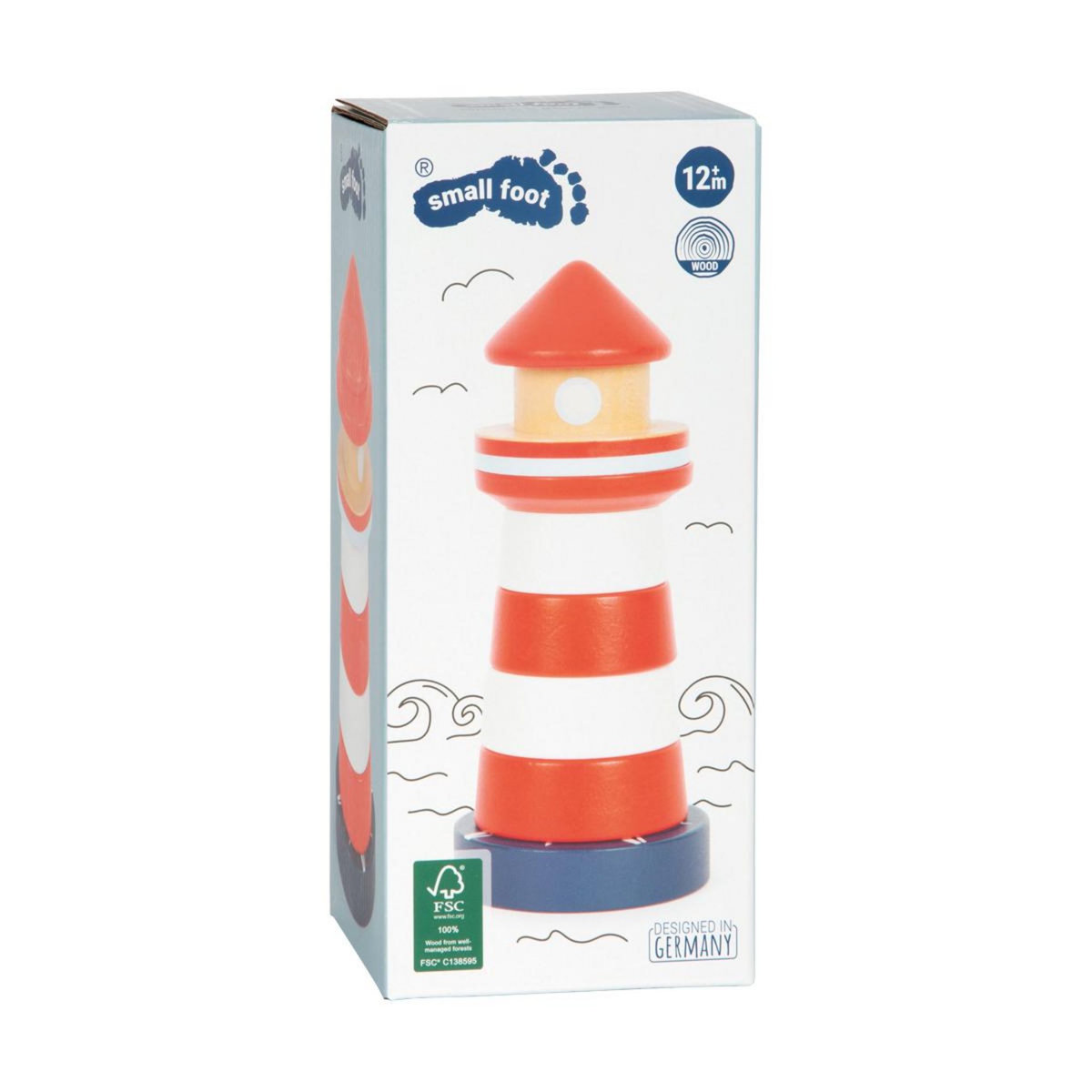 SMALLFOOT Tour a empiler - Phare grand ocean