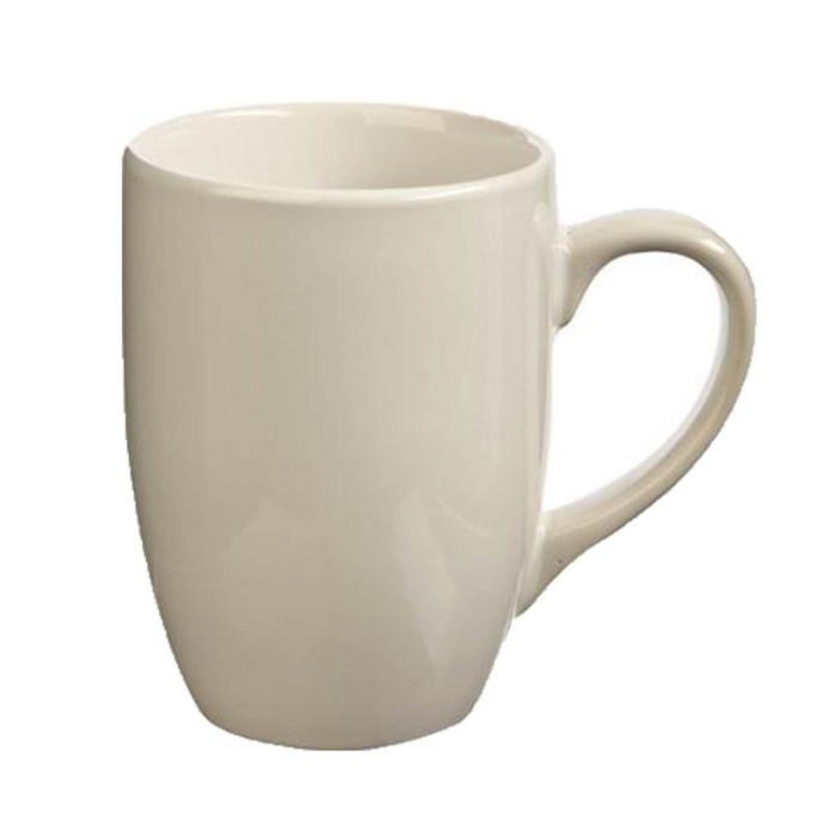 SECRET DE GOURMET Lot de 6 Mugs  Colorama  38cl Blanc