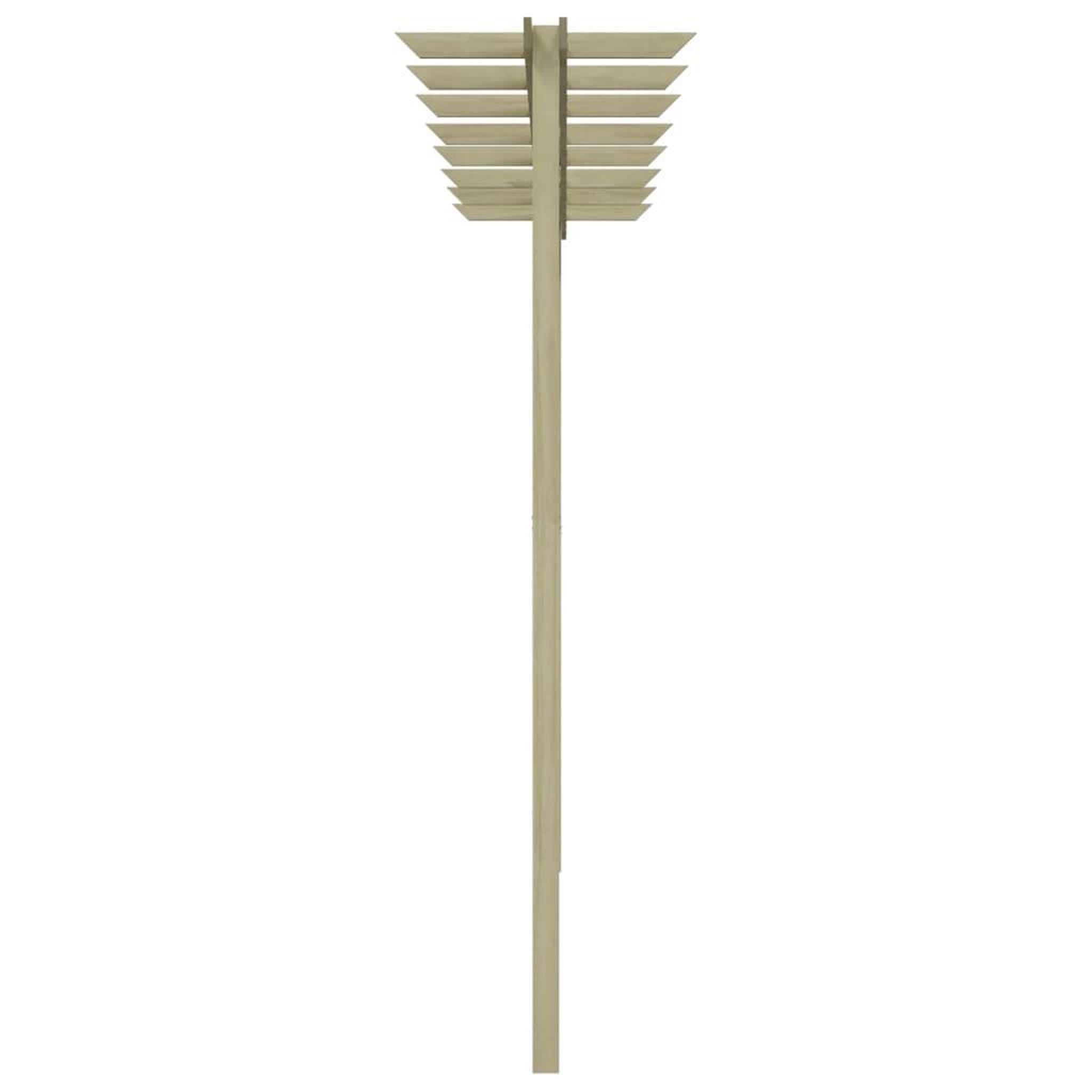 Voir la diapositive 3 : VIDAXL Pergola de jardin pin impregne 360x200x60 cm