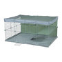 Voir la diapositive 4 : Zolux Enclos modulable - ZOLUX - Neo park - Parc pour petits animaux - Lapins - 140X105X70 - 1,84 m²