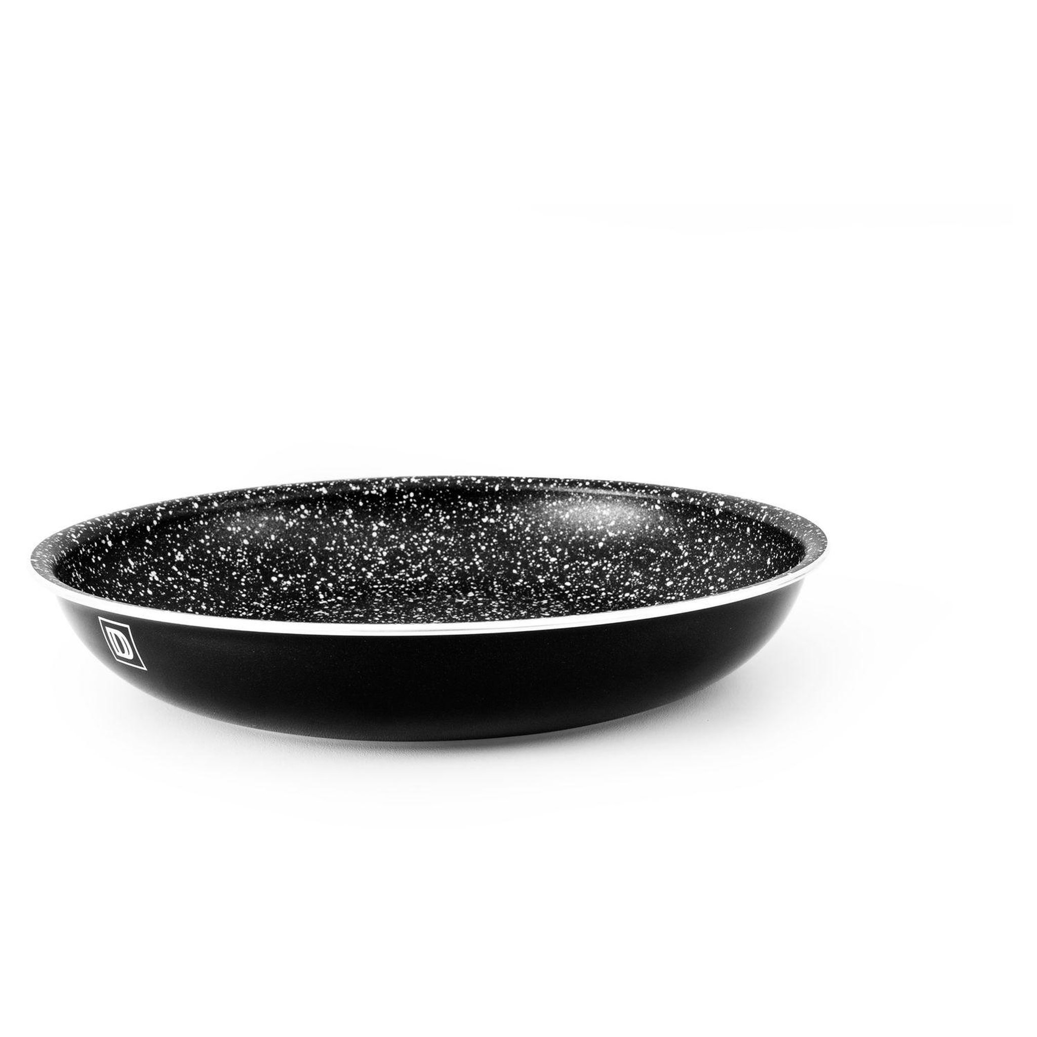 Voir la diapositive 2 :  Poêle induction amovible effet pierre noir 24 cm