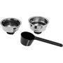 Voir la diapositive 3 : DELONGHI Expresso combiné cafetière BCO 261B.1 Noir
