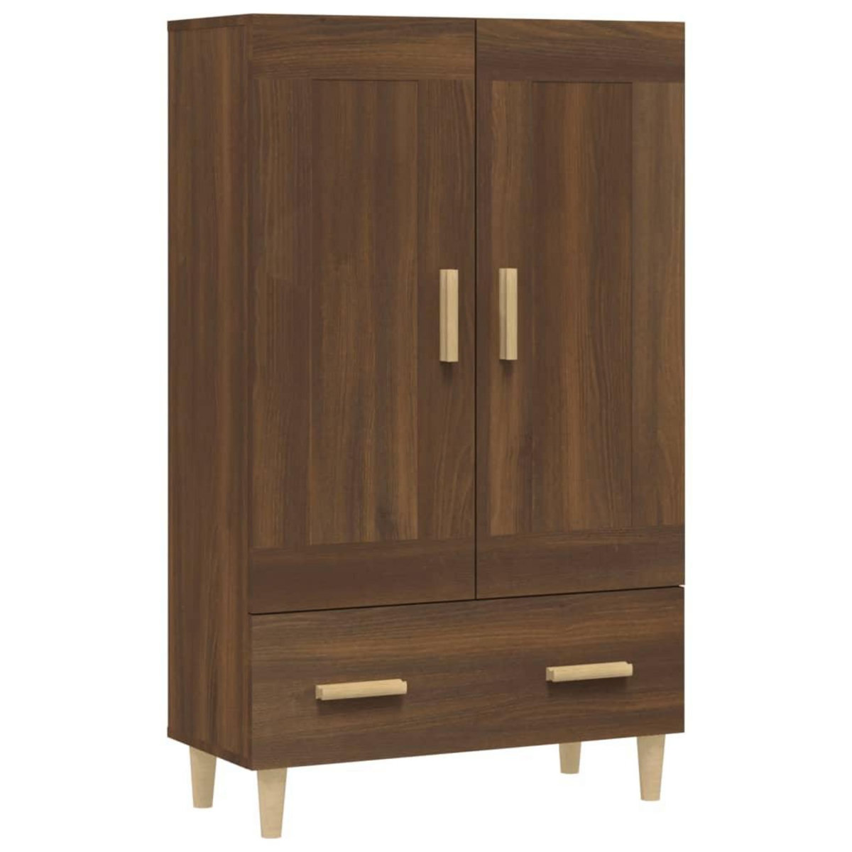VIDAXL Buffet Chene marron 70x31x115 cm Bois d'ingenierie