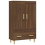 Voir la diapositive 2 : VIDAXL Buffet Chene marron 70x31x115 cm Bois d'ingenierie