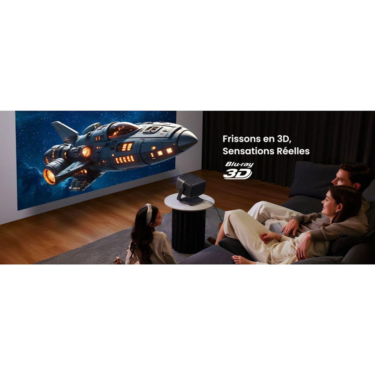 JMGO Vidéoprojecteur home cinéma N1S Infinity 4K