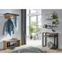 Voir la diapositive 5 : Paris Prix Console Design  Felicita  75cm Noir & Chêne