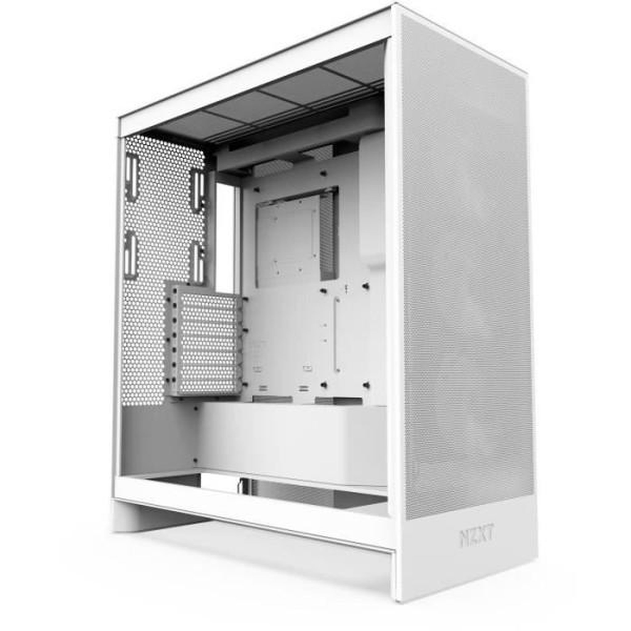 NZXT Boitier moyen-tour - nzxt - cm-h72fw-01 - h7 flow - blanc