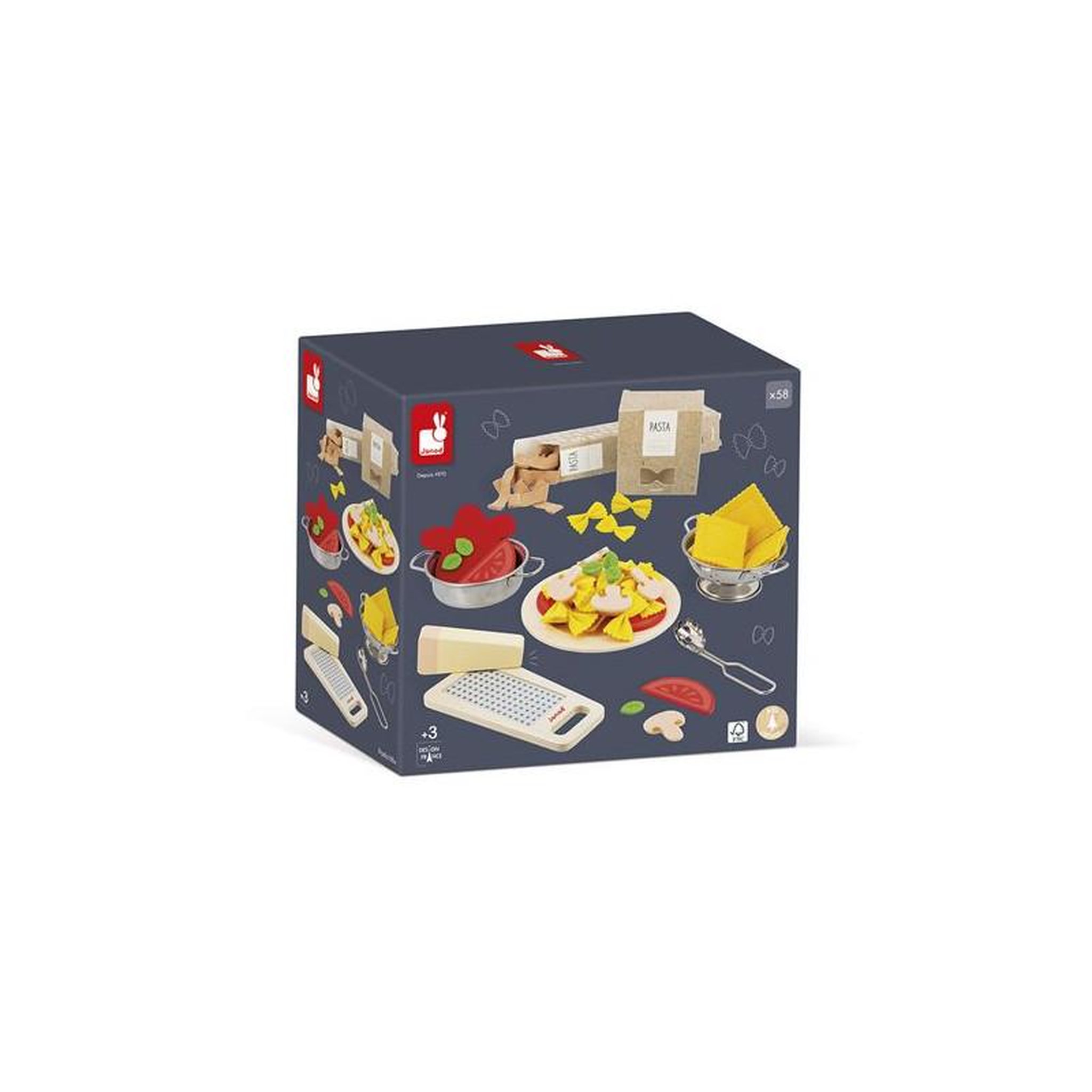 JANOD Jouet en bois Janod Pasta Mix