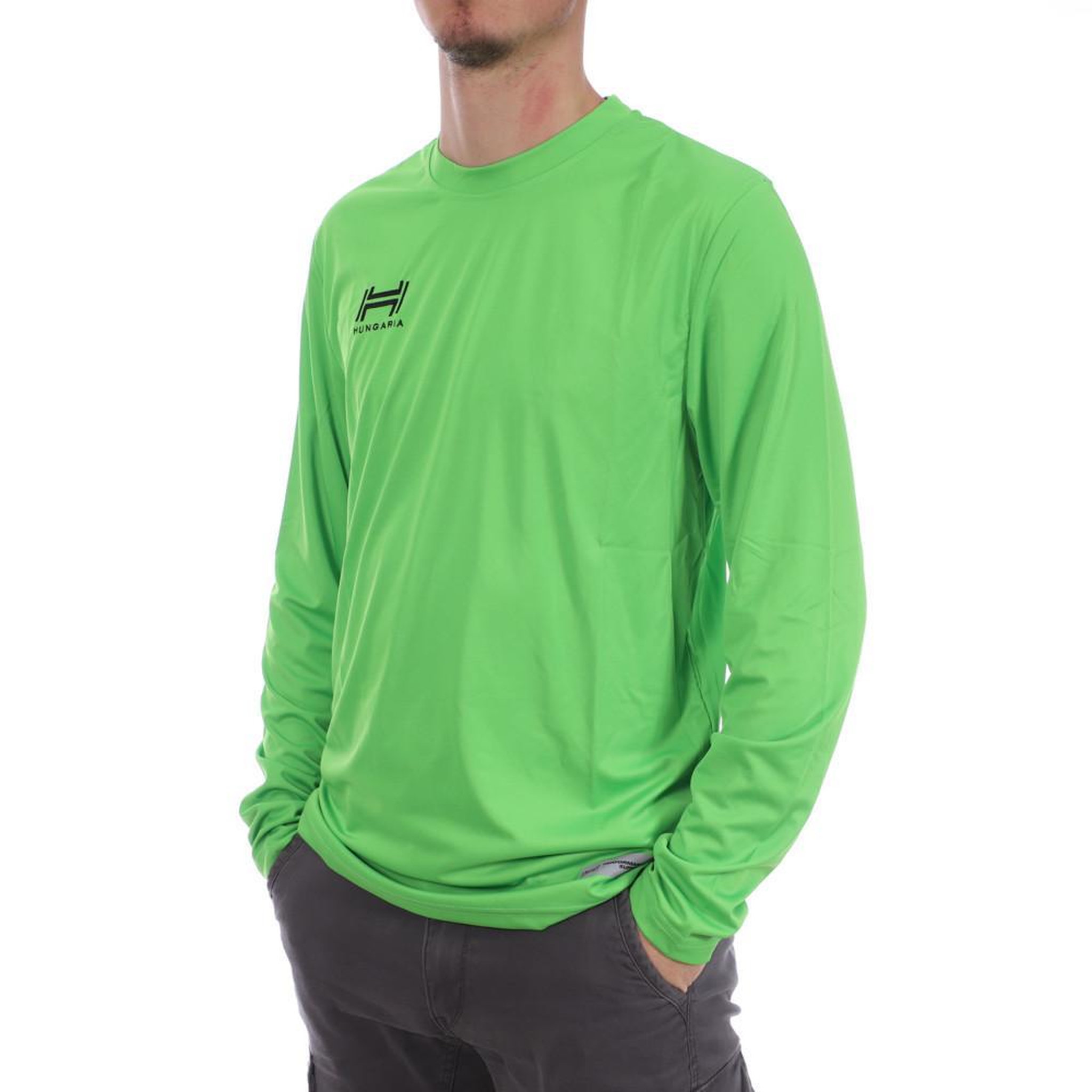 Voir la diapositive 1 : HUNGARIA Maillot manches longues vert homme Hungaria Shirt Premium
