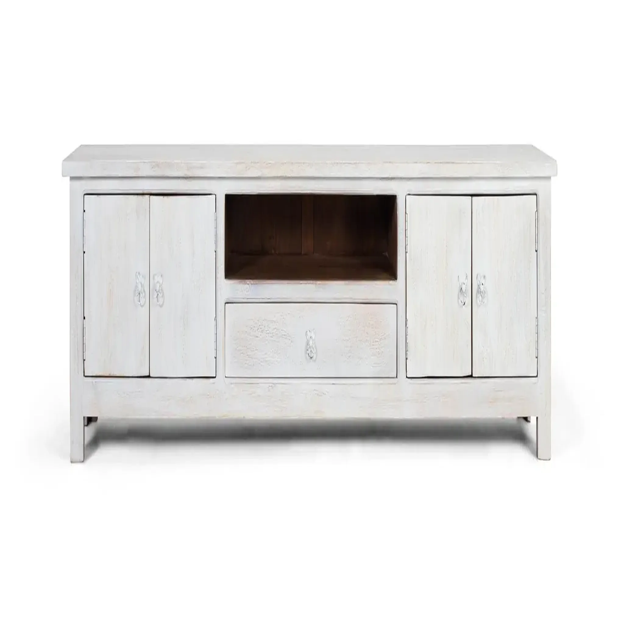 GINER Y COLOMER SL Meuble tv en bois de manguier 230 cm style méditerranéen moderne