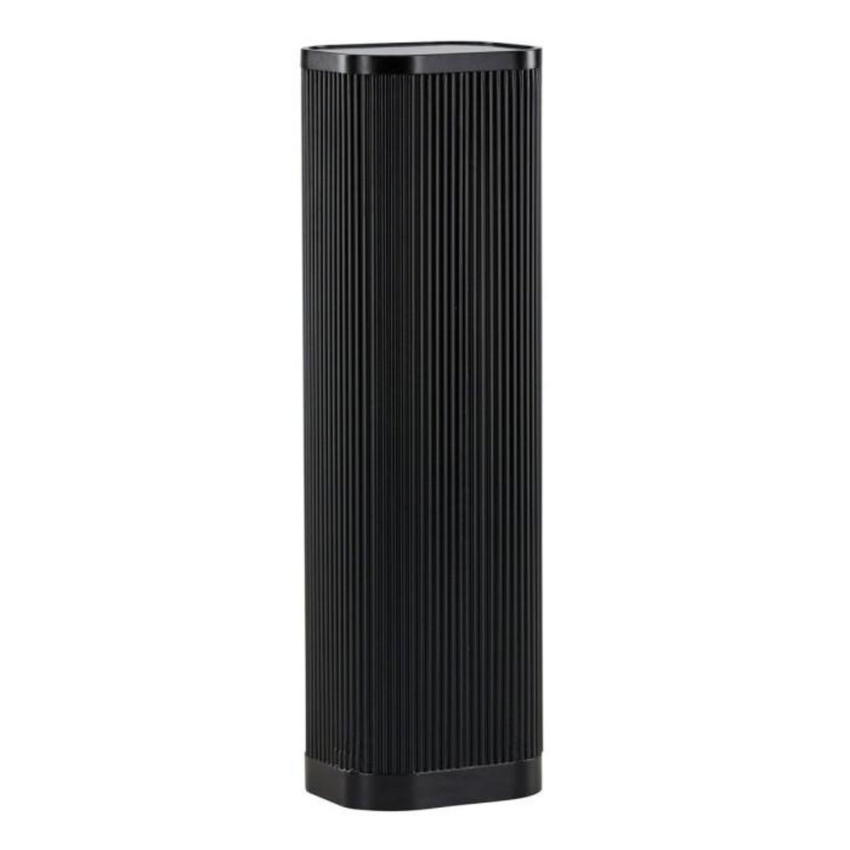 Paris Prix Sellette Déco Nervurée  Lenox  100cm Noir