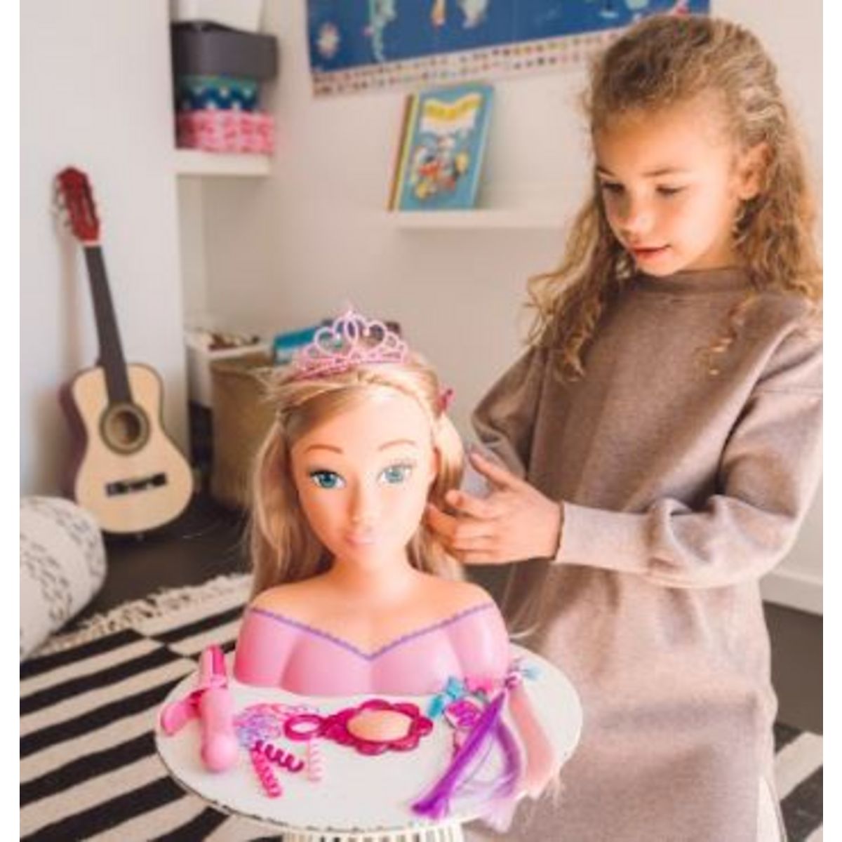 One Two Fun Ma princesse tête à coiffer