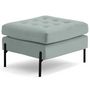 Voir la diapositive 3 : LISA DESIGN Isaure - pouf en velours