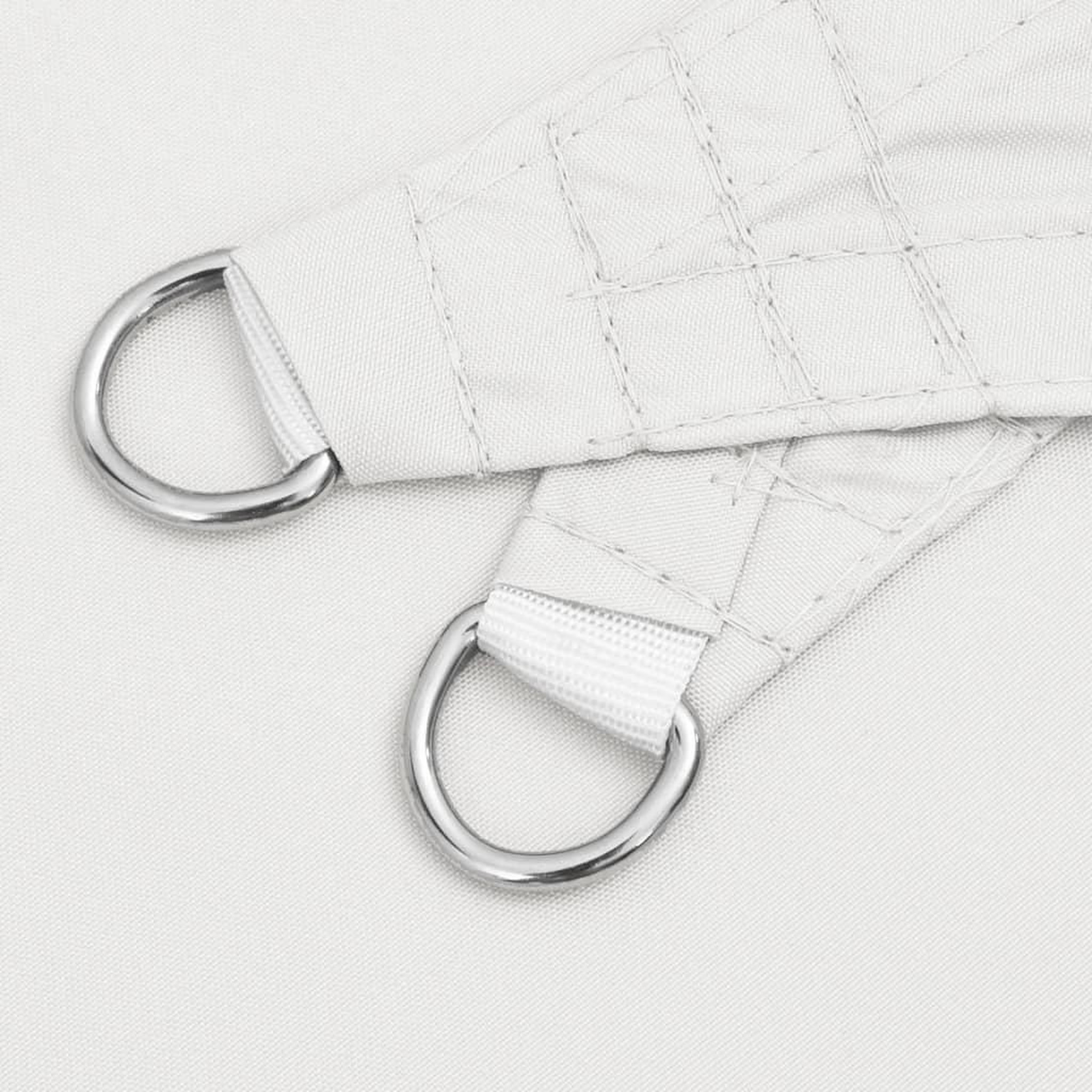 Voir la diapositive 5 : VIDAXL Voile de parasol tissu oxford triangulaire 3x4x5 m blanc