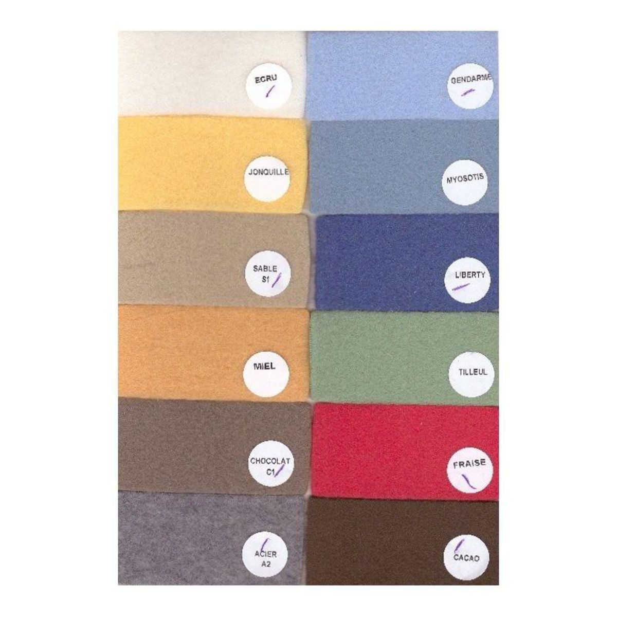 Poyet motte Couverture polaire  220 x 240 cm tilleul